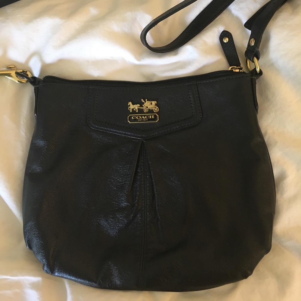 Coach black crossbody